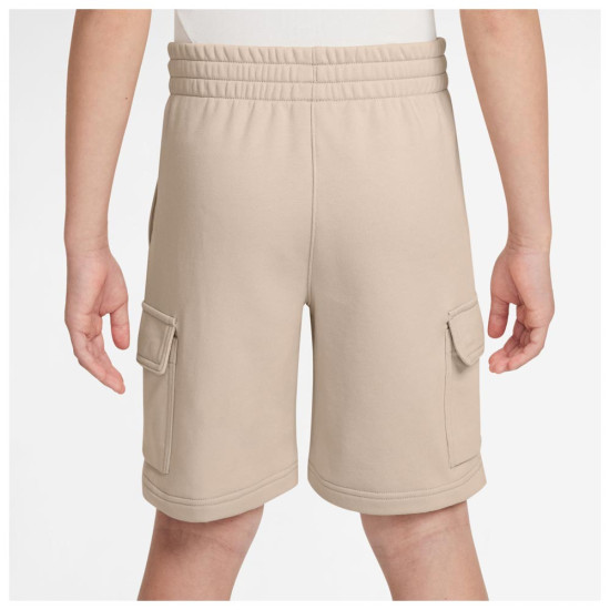 Nike Παιδική βερμούδα Sportswear Club French Terry Cargo Bermuda